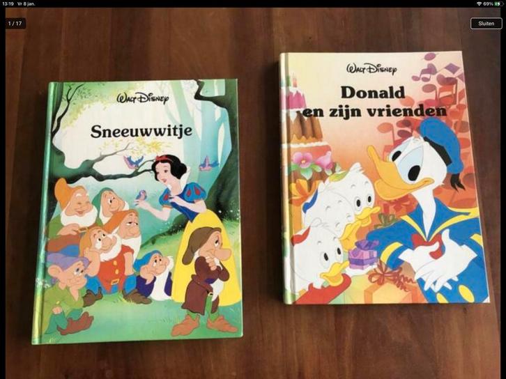 Walt Disney sprookjesboeken 2x, Boeken, Sprookjes en Fabels, Gelezen, Ophalen of Verzenden
