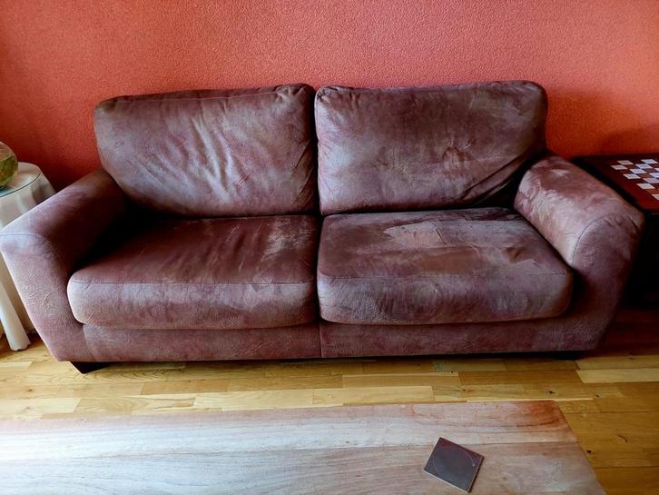 Zithoek, dressoir, bank, salontafel, fauteuil , tv kast, Huis en Inrichting, Banken | Complete zithoeken, Gebruikt, Ophalen