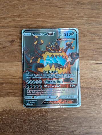 Pokemon kaart Guzzlord GX - bespeelde staat beschikbaar voor biedingen