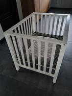 Box Wit op Wielen + Boxkleed Baby's Only groen, Kinderen en Baby's, Boxen, Ophalen, Gebruikt, Vierkant, In hoogte verstelbaar