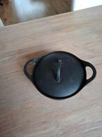 Hackman 20 Gietijzeren Braadpan - Nieuwstaat, Huis en Inrichting, Gietijzer, Ophalen of Verzenden, Zo goed als nieuw, Keramische plaat