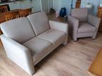 2 persoons zitbankje + fauteuil, Huis en Inrichting, Ophalen of Verzenden, Zo goed als nieuw