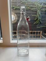 Vierkante Beugel Fles 1 Liter - Perfecte Staat, Ophalen, Zo goed als nieuw
