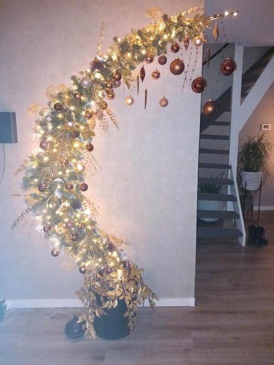 Stalen halve maan, Diversen, Kerst, Zo goed als nieuw, Ophalen of Verzenden