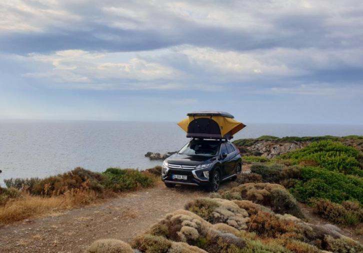 Daktent Hardshell 2-persoons, Caravans en Kamperen, Tenten, tot en met 2, Zo goed als nieuw, Ophalen