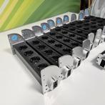 Partij stekkerdozen 4-voudig (set 13 stuks) met gst18