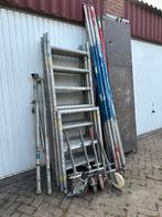 Altrex rolsteiger smal 75 x 250 werkhoogte 8,20, Doe-het-zelf en Verbouw, Steigers, Ophalen, Gebruikt, Rolsteiger of Kamersteiger