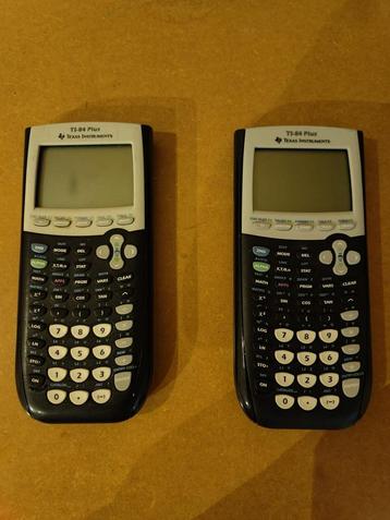 [2x] TI-84 Plus grafisch rekenmachine beschikbaar voor biedingen