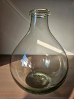Grote Glazen Vaas - 28cm - Decoratie, Antiek en Kunst, Ophalen of Verzenden