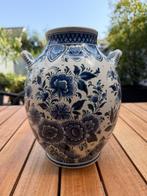 Vaas rond met 2 oortjes Delfts Blauw 26cm - Oud Delft, Antiek en Kunst, Antiek | Keramiek en Aardewerk, Ophalen