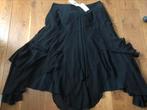 RIMINI aparte dubbellaagse rok mt 4 nieuw, Kleding | Dames, Ophalen of Verzenden, Zo goed als nieuw, Zwart, Onder de knie