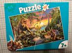 Puzzel Dino’s, 187 stukjes, Gebruikt, Meer dan 50 stukjes, Ophalen of Verzenden