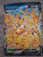 Pikachu V-union Jumbo kaart, Hobby en Vrije tijd, Verzamelkaartspellen | Pokémon, Ophalen of Verzenden, Zo goed als nieuw, Losse kaart
