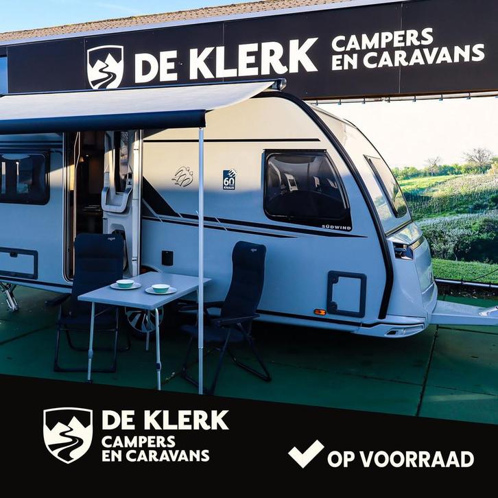 Knaus SUDWIND 450 FU 60 YEARS Campovolo grey Christmas Speci, Caravans en Kamperen, Caravans, Bedrijf, tot en met 4, 1000 - 1250 kg