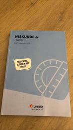 Havo wiskunde A examenbundel 2025, Ophalen of Verzenden, Zo goed als nieuw, HAVO, Wiskunde A