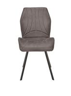 Eetkamerstoelen, Ophalen, Gebruikt, Grijs, Vier