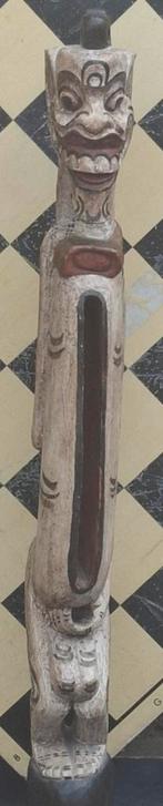 Indonesië. Kul Kul/Slit Drum. Handmade/handpainted.  66  cm., Antiek en Kunst, Kunst | Niet-Westerse kunst, Ophalen