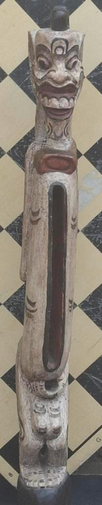 Indonesië. Kul Kul/Slit Drum. Handmade/handpainted.  66  cm. beschikbaar voor biedingen