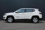 Jeep Compass 1.4 MultiAir Longitude |Dealer onderhouden | Tr, Auto's, 450 kg, 4 cilinders, Leder en Stof, Bedrijf