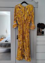 Prachtige okergele jurk bloemenprint Johanna Ortiz H&M, Kleding | Dames, Jurken, Nieuw, Maat 38/40 (M), H&M, Ophalen of Verzenden