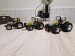 valtra c en s serie  valmet 8950 alle drie claas groen, Hobby en Vrije tijd, Modelauto's | 1:32, Ophalen, Zo goed als nieuw, Tractor of Landbouw