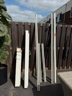 2 screens merk Roma, volledig verduisterend, Doe-het-zelf en Verbouw, Rolluiken, Ophalen, Gebruikt, Minder dan 100 cm, Wit