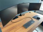Samsung - 3 Monitor Setup, Computers en Software, Monitoren, Ophalen, Full HD, 60 Hz of minder, VGA