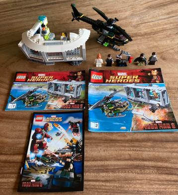 Marvel Super Heroes Lego 4 sets 76006 76007 76008 6867 beschikbaar voor biedingen