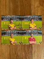 Spelerskaart VVV Venlo - 4 kaarten, Verzamelen, Ophalen of Verzenden, Zo goed als nieuw, Feyenoord, Spelerskaart