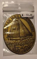 Nederland Penning 125 jaar W.S.V. Zevenwolden Lemmer, Postzegels en Munten, Penningen en Medailles, Ophalen of Verzenden, Overige materialen