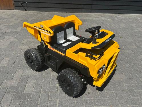 Dumper elektrische kinder truck met afstandsbediening, Kinderen en Baby's, Speelgoed | Speelgoedvoertuigen, Zo goed als nieuw