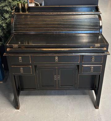 Chinees bureau/secretaire (messing beslag) beschikbaar voor biedingen