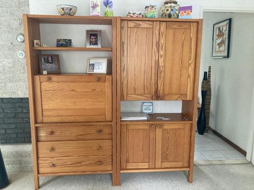 Grenen buffetkast, Huis en Inrichting, Kasten | Buffetkasten, Gebruikt, 150 tot 200 cm, 50 tot 100 cm, 25 tot 50 cm, Met lade(s)