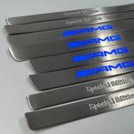 AMG blue LED Illuminated door sills 4 pcs for Mercedes-Benz, Ophalen of Verzenden