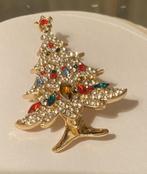 strass / kristal broche broches Kerstboom Kerst-laars, Nieuw, Overige materialen, 4 tot 7 cm, Ophalen of Verzenden