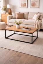 Industriële salontafel, 100 tot 150 cm, 50 tot 100 cm, Zo goed als nieuw, Minder dan 50 cm