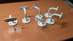 Trapleuning houders 6 Stuks wit, Ophalen of Verzenden, Gebruikt, Minder dan 2 meter