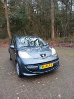 Peugeot 107 1.0 12V 5DR 2-TRONIC 2008 Grijs automaat., Auto's, Stof, Zwart, 4 stoelen, 68 pk