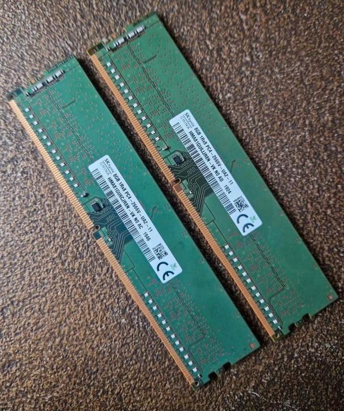 16GB (2x8GB) DDR4 2666MHz DIMM Werkgeheugen, Computers en Software, RAM geheugen, Laptop, DDR4, Ophalen of Verzenden