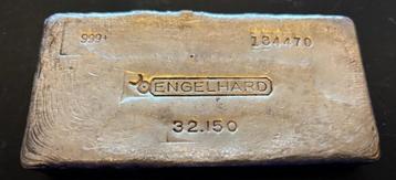 Zilverbaar Engelhard Canada 1 kilo , zeldzaam < 200 beschikbaar voor biedingen