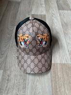 Gucci Tigers Print GG Supreme Baseball Hat (Beige/Brown), Kleding | Heren, Nieuw, Pet, One size fits all, Gucci