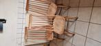 Houten stoelen 3 stuks, Ophalen, Gebruikt, Overige kleuren, Drie