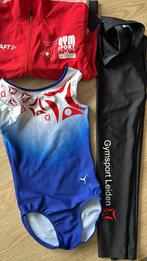 Gymsport Leiden kleding set - maat 134/140, Overige kleuren, Overige typen, Ophalen of Verzenden, Zo goed als nieuw