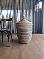 Afrikaanse zeegras grote mand fairtrade handgemaakt Senegal, Huis en Inrichting, Woonaccessoires | Schalen en Manden, Ophalen of Verzenden