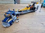 Lego 60151 City Dragster Transporter, Complete set, Ophalen of Verzenden, Lego, Zo goed als nieuw