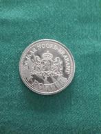 munt Nederland 1 poffer 200 jaar Noord-Brabant 1996, Ophalen of Verzenden, Losse munt