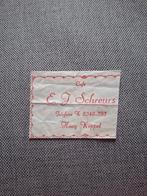 Cafe E. J. Scheurs suikerzakje, Ophalen of Verzenden, Nederland