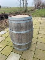Eiken Wijnvat / Regenton - 225 Liter, 150 liter of meer, Ophalen, Gebruikt, Hout