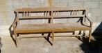 Antieke houten tuinbank, Antiek en Kunst, Antiek | Meubels | Stoelen en Banken, Ophalen