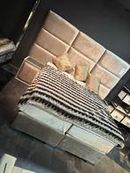 Luxe Boxspring met moderne Croco design, Ophalen, Rond, 125 cm of meer, 125 cm of meer